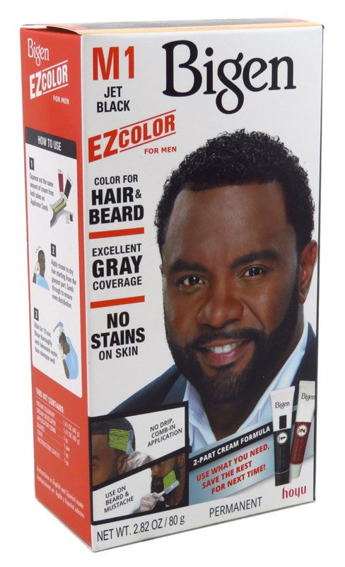 Bigen Ez Color For Men M1 Jet Black Kit