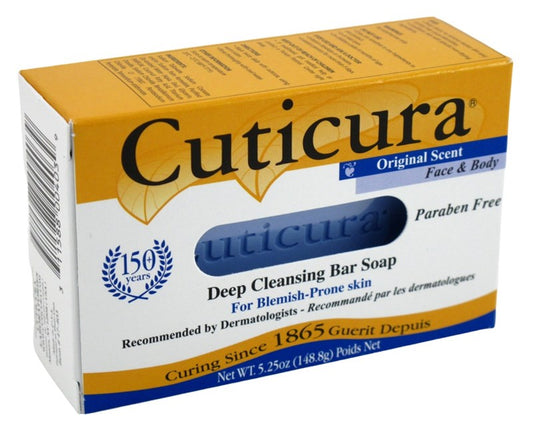 Cuticura Deep Cleansing Bar Soap Original 5.25oz