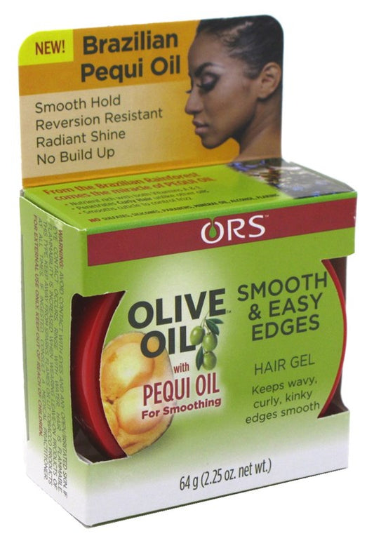 Ors Olive Oil Gel Edge Control (Smooth)  2.25oz Jar