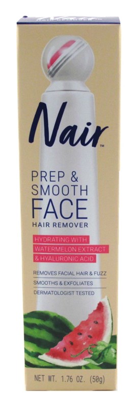 Nair Hair Remover Face Prep & Smooth Watermln Extract 1.76oz