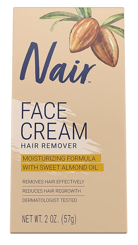 Nair Hair Remover Face Cream Moisturizing 2oz