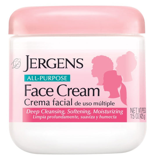 Jergens Face Cream All Purpose 15oz Jar