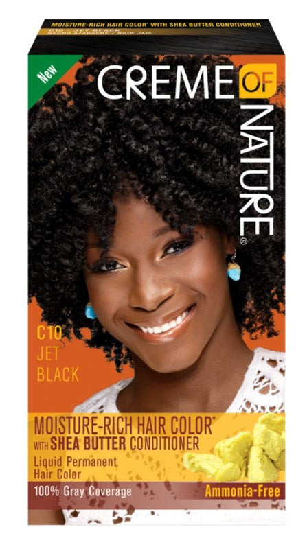 Creme Of Nature Color C10 Jet Black Kit