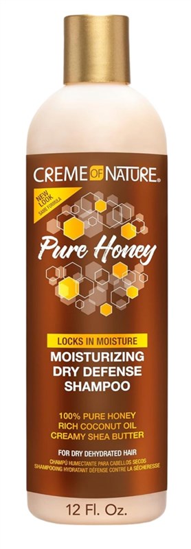 Creme Of Nature Pure Honey Shampoo 12oz (Dry Defense)