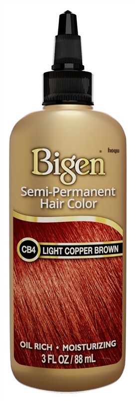 Bigen Semi-Permanent Haircolor #Cb4 Light Copper Brown 3oz