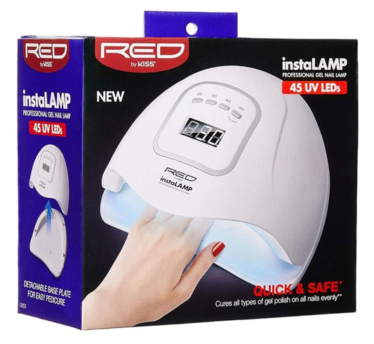 Kiss Red Instalamp Gel Nail Lamp