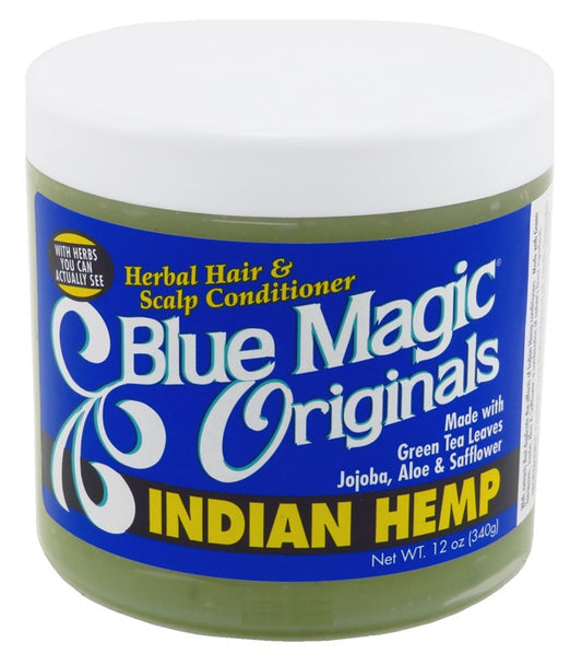 Blue Magic Indian Hemp Hair & Scalp Conditioner 12oz