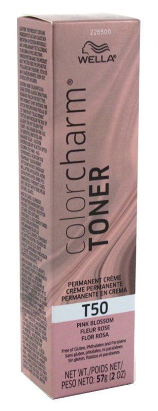 Wella Color Charm Creme Toner #T50 Pink Blossom 2oz