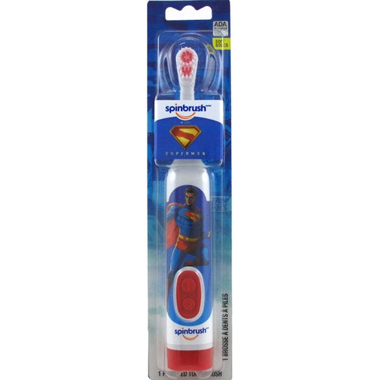 Spinbrush Powered Toothbrush Superman Soft