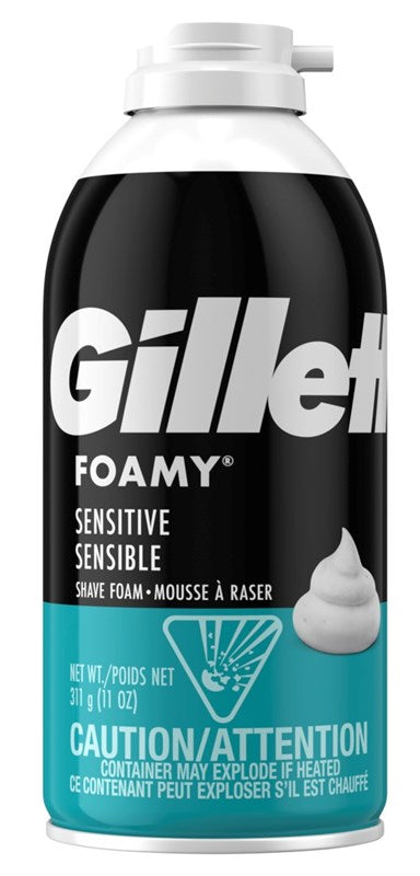 Gillette Foamy Shave Foam Sensitive Skin 11oz