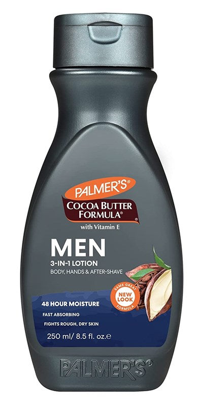 Palmers Cocoa Butter Lotion Men 3-In-1 8.5oz
