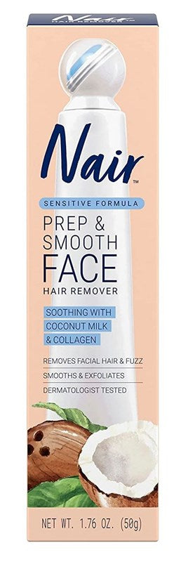 Nair Hair Remover Face Prep & Smooth Sensitive 1.76oz