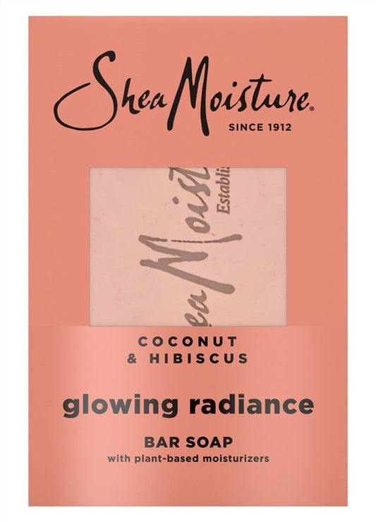 Shea Moisture Soap 8oz Bar Coconut & Hibiscus Shea Butter