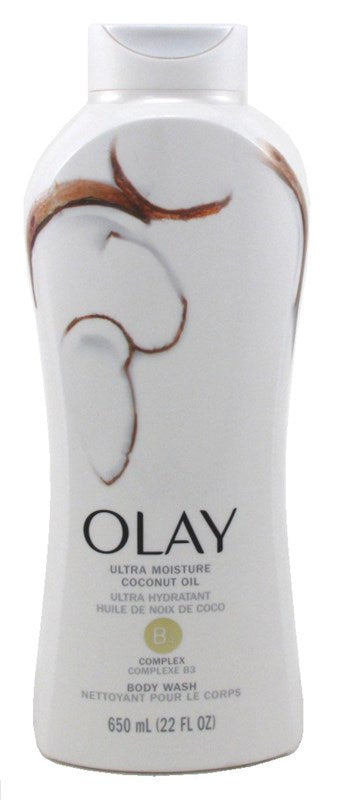 Olay Body Wash Ultra Moisture Coconut Oil 22oz