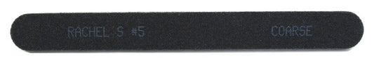 Rachels #05 Coarse Files 50 Count Black