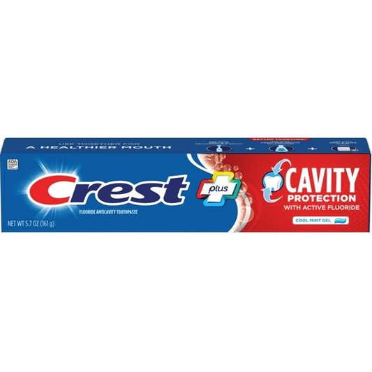 Crest Toothpaste 5.7oz Cavity Protection Plus Cool Mint Gel