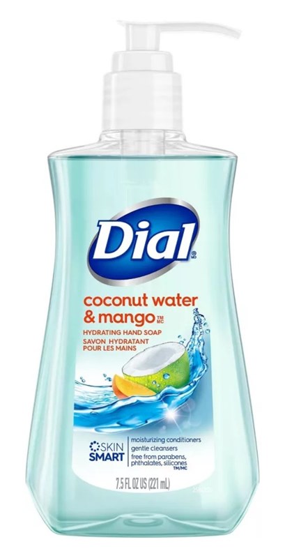 Dial Liquid Soap Coconut Water And Mango 7.5oz