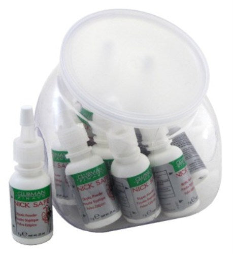 Clubman Nick Safe Styptic Powder (12in) Tub
