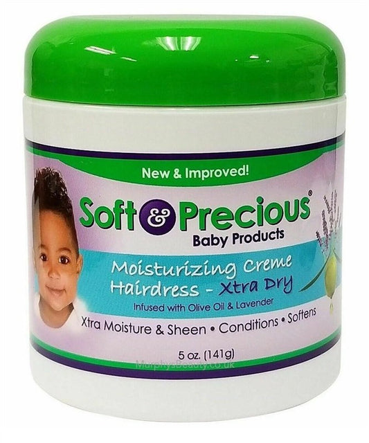 Soft & Precious Baby Hairdress Creme Moisturizng Xtra Dry 5oz