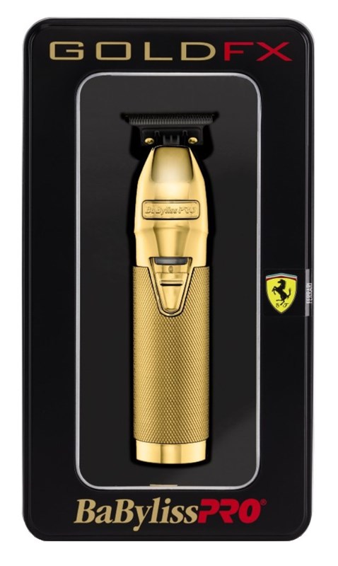 Babyliss Pro Fx Trimmer Gold Titanium Adjustable T-Blade