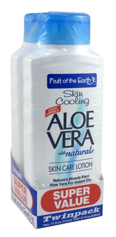 Fruit Of The Earth Bogo Lotion Aloe Vera Skin Cooling 11oz