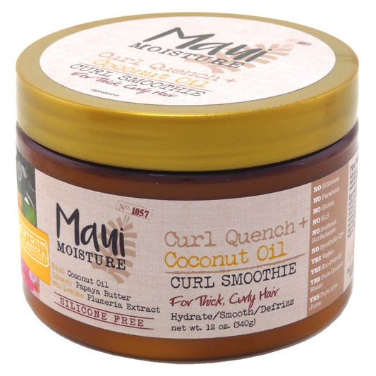 Maui Moisture Coconut Oil Curl Smoothie 12oz Jar