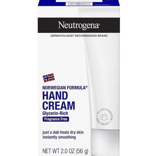Neutrogena Hand Cream 2oz Fragrance Free Boxed