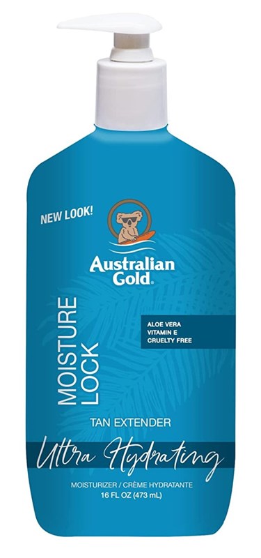 Australian Gold Moist Lock Tan Extender 16oz Pump