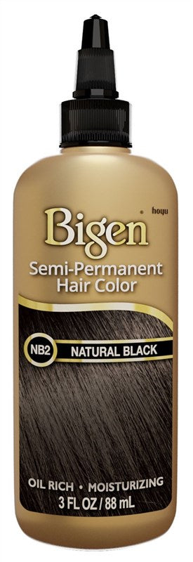 Bigen Semi-Permanent Haircolor #Nb2 Natural Black 3oz