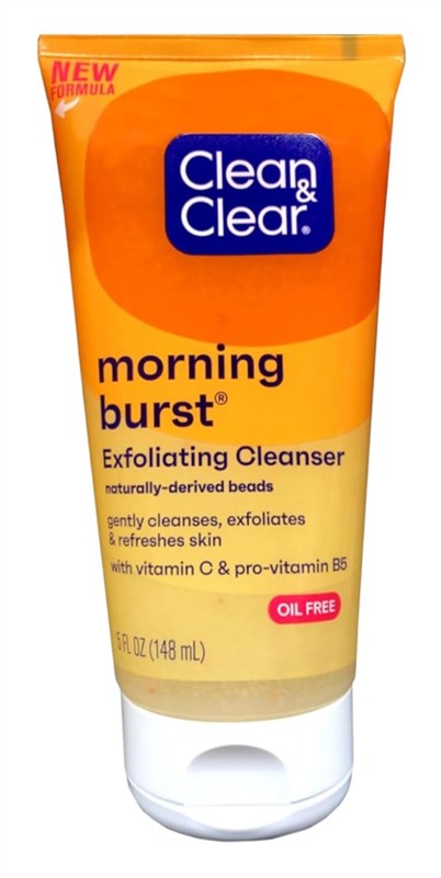 Clean & Clear Morning Burst Facial Scrub 5oz (Oil-Free)