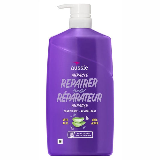 Aussie Conditioner Miracle Repairer With Aloe 26.2oz Pump