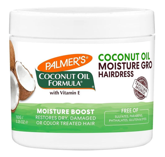 Palmers Coconut Oil Moisture Gro Hairdress Jar 5.25oz