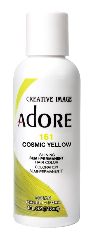 Adore Semi-Permanent Haircolor #161 Cosmic Yellow 4oz