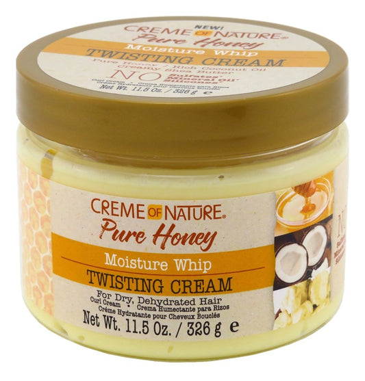 Creme Of Nature Pure Honey Twisting Cream 11.5oz Jar