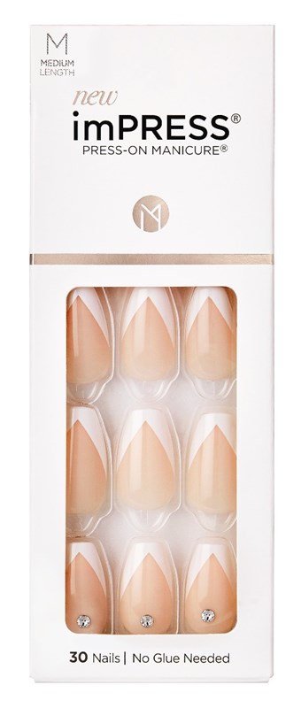 Kiss Impress Press-On-Manicure Kit 30 Count So French