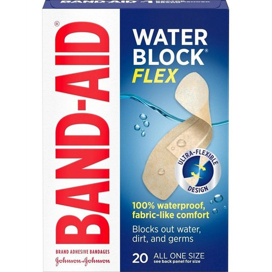 Band-Aid Water Block Flex 20 Count All One Size