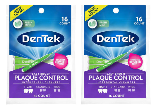 Dentek Easy Brush Cleaners Tight Spaces 16 Count