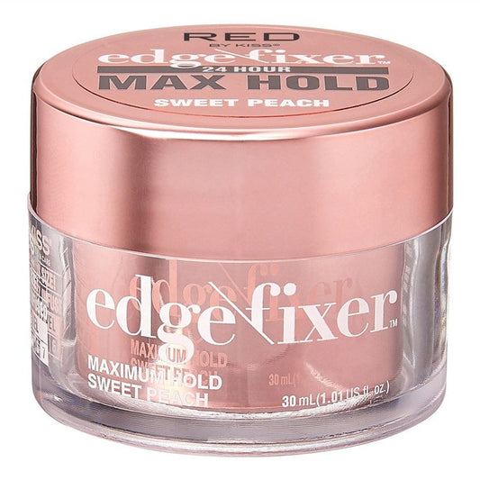Kiss Red Edge Fixer Max Hold 24Hr Sweet Peach 1.1oz (8in)