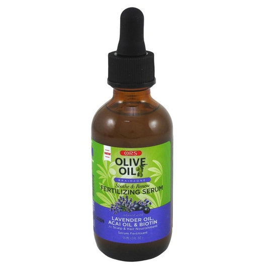 Ors Olive Oil Serum Braidzone Fertilizing Lavender Oil 2oz