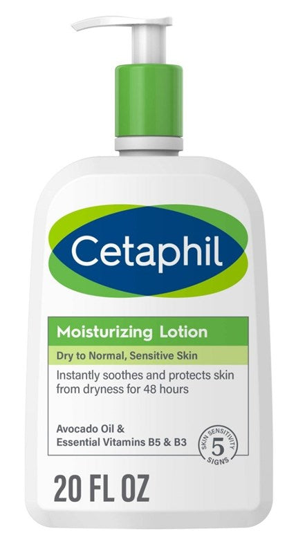 Cetaphil Moisturizing Lotion 20oz Pump Dry To Normal Skin