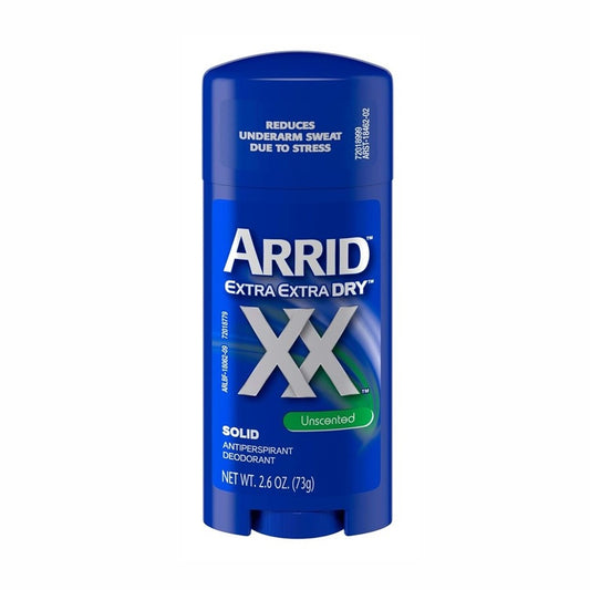 Arrid Deodorant 2.6oz Solid Xx Unscented