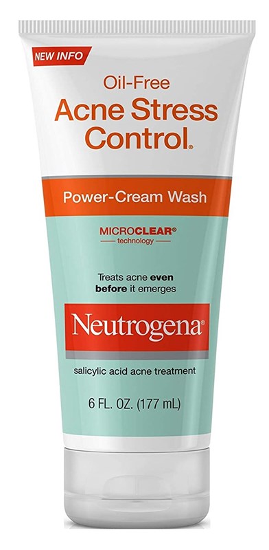 Neutrogena Acne Stress Control Power-Cream Wash 6oz Tube
