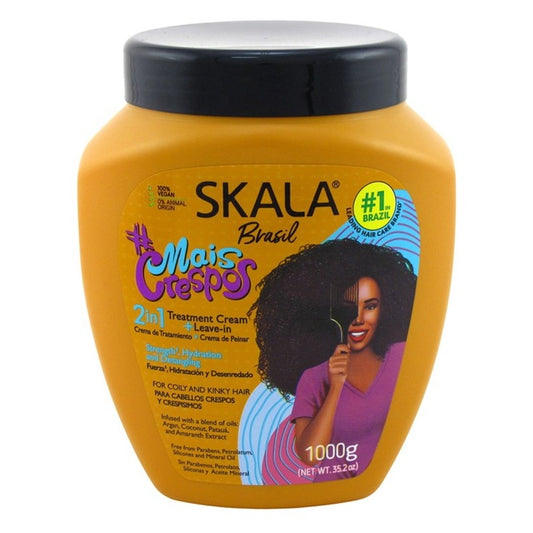 Skala Mais Crespos 2-In-1 Leave-In Treatment Crm 35.2oz