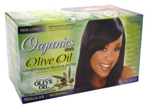 Africas Best Orig Relaxer Olive Oil Reg/Normal No-Lye