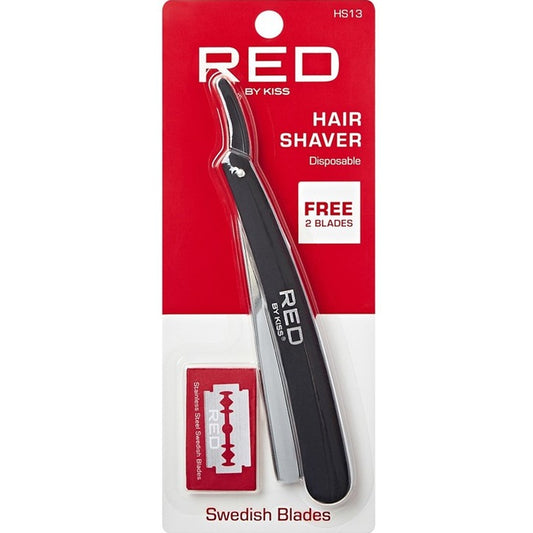 Kiss Red Hair Shaver Disposable W/2 Free Blade(6in)