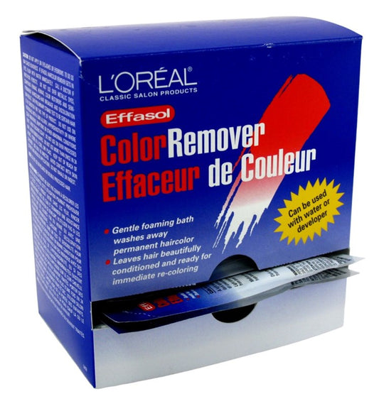 Loreal Effasol Hair Color Remover (12in) Packettes