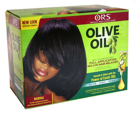Ors Olive Oil No-Lye Relaxer Kit Normal