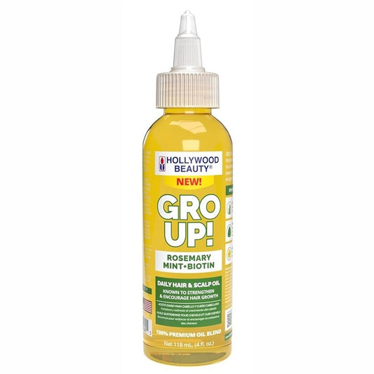Hollywood Beauty Gro Up! Rosemary Mint + Biotin Oil 4oz