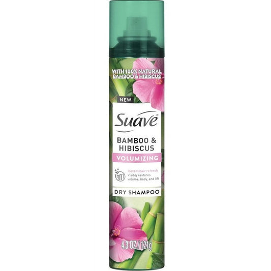 Suave Dry Shampoo Bamboo & Hibiscus Volumizing 4.3oz