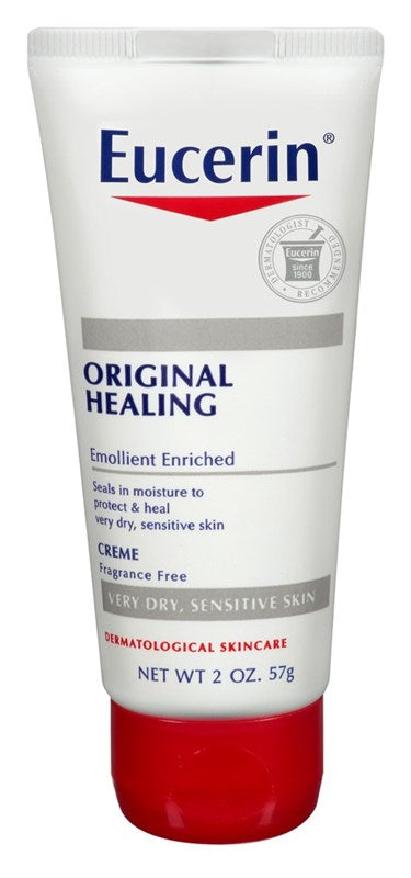 Eucerin Creme Original Healing 2oz Tube (Fragrance-Free)